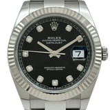 ロレックス ROLEX デイトジャスト41 126334G ブラック ホワイトゴールド/ステンレススチール 自動巻き メンズ 腕時計
