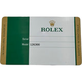 ロレックス ROLEX デイトジャスト41 126300 スレート ステンレススチール 自動巻き メンズ 腕時計