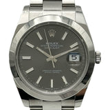 ロレックス ROLEX デイトジャスト41 126300 スレート ステンレススチール 自動巻き メンズ 腕時計