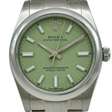 ロレックス ROLEX オイスターパーペチュアル34 124200 ピスタチオ ステンレススチール 自動巻き メンズ 腕時計