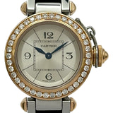 カルティエ Cartier ミスパシャ WJ124021 シルバー ピンクゴールド/ステンレススチール クオーツ レディース 腕時計