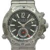 ブルガリ BVLGARI ディアゴノ プロフェッショナル アリア GMT 101648(DP42SGMT) グレー ステンレススチール 自動巻き メンズ 腕時計