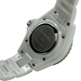 シャネル CHANEL J12 33MM H5704 ホワイトシェル セラミック クオーツ レディース 腕時計