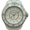 シャネル CHANEL J12 33MM H5704 ホワイトシェル セラミック クオーツ レディース 腕時計