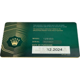ロレックス ROLEX デイトナ 126503 ブラック ゴールド/ステンレススチール 自動巻き メンズ 腕時計