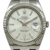 ロレックス ROLEX デイトジャスト41 126334 シルバー ホワイトゴールド/ステンレススチール 自動巻き メンズ 腕時計