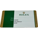 ロレックス ROLEX デイトジャスト41 126334 シルバー ホワイトゴールド/ステンレススチール 自動巻き メンズ 腕時計