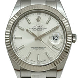 ロレックス ROLEX デイトジャスト41 126334 シルバー ホワイトゴールド/ステンレススチール 自動巻き メンズ 腕時計
