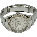 ロレックス ROLEX デイトジャスト41 126334 シルバー ホワイトゴールド/ステンレススチール 自動巻き メンズ 腕時計