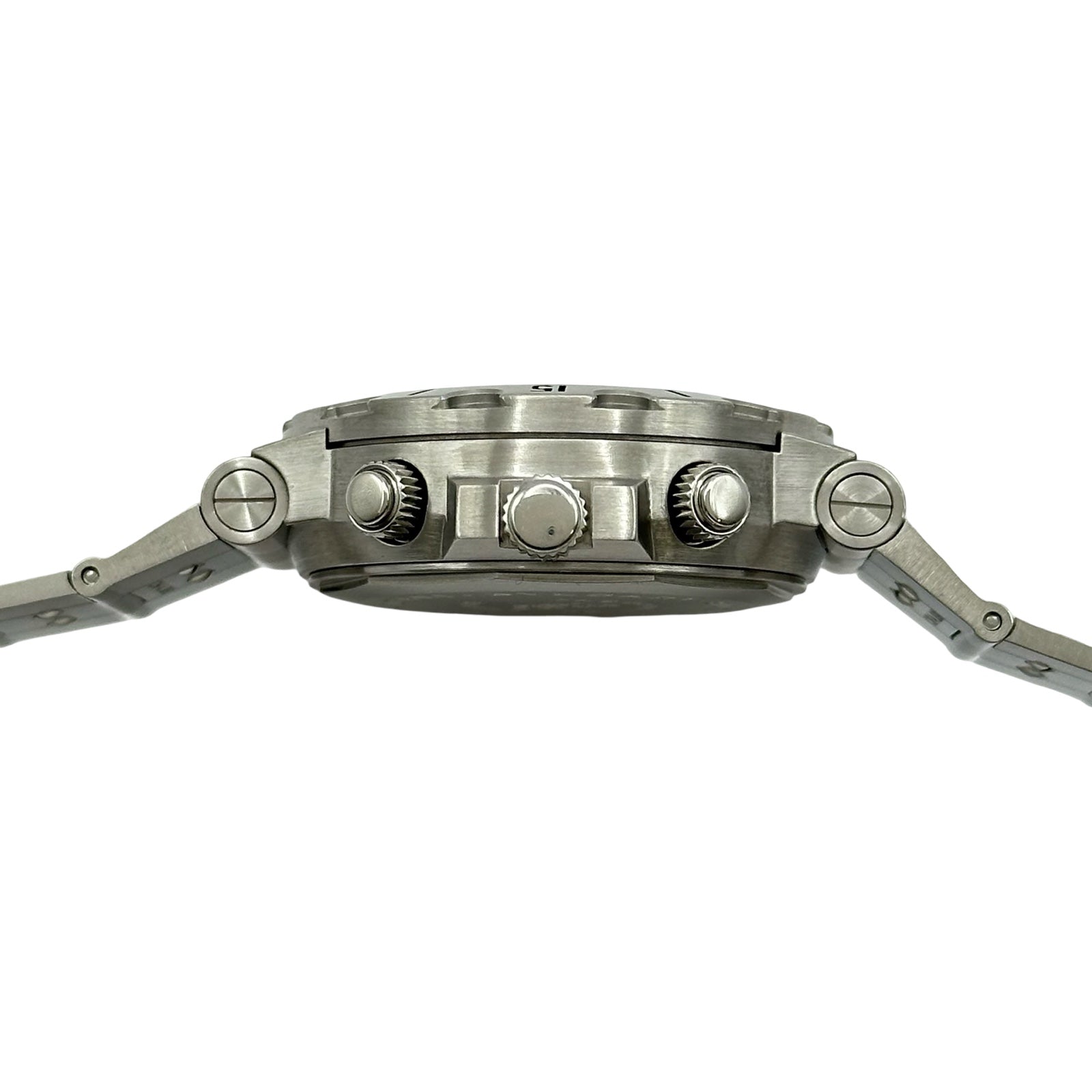 ブルガリ BVLGARI ディアゴノ スクーバ クロノグラフ SCB38S ブラック