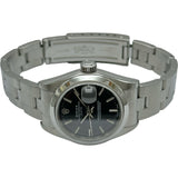 ロレックス ROLEX オイスターパーペチュアルデイト 79160 ブラック ステンレススチール 自動巻き レディース 腕時計