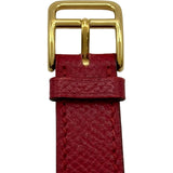 エルメス HERMES Hウォッチ HH1.201 ホワイト ゴールドプレーテッド クオーツ レディース 腕時計