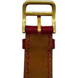 エルメス HERMES Hウォッチ HH1.201 ホワイト ゴールドプレーテッド クオーツ レディース 腕時計