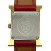 エルメス HERMES Hウォッチ HH1.201 ホワイト ゴールドプレーテッド クオーツ レディース 腕時計