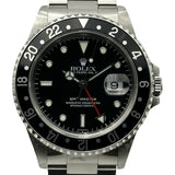 ロレックス ROLEX GMTマスター 16700 ブラック ステンレススチール 自動巻き メンズ 腕時計