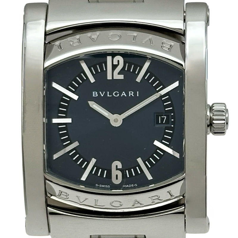 ブルガリ BVLGARI アショーマ AA39S グレー ステンレススチール
