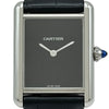 カルティエ Cartier タンクマスト ドゥ カルティエ LM WSTA0072 ブラック ステンレススチール クオーツ レディース 腕時計