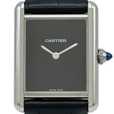 カルティエ Cartier タンクマスト ドゥ カルティエ LM WSTA0072 ブラック ステンレススチール クオーツ レディース 腕時計