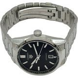 タグ・ホイヤー TAG HEUER カレラキャリバー5 デイト WBN2110.BA0639 ブラック ステンレススチール 自動巻き メンズ 腕時計