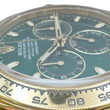 ロレックス ROLEX デイトナ 116508 グリーン ゴールド 自動巻き メンズ 腕時計