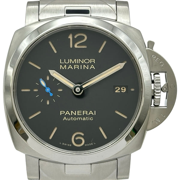 パネライ PANERAI ルミノールマリーナ 1950 ３デイズ アッチャイオ PAM00722 ブラック ステンレススチール 自動巻き メンズ 腕時計 パネライ PANERAI ルミノールマリーナ 1950 3デイズ アッチャイオ