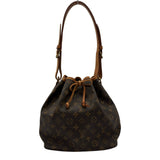 ルイ・ヴィトン LOUIS VUITTON ノエ M42224 ブラウン モノグラム/レザー レディース ショルダーバッグ