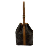 ルイ・ヴィトン LOUIS VUITTON ノエ M42224 ブラウン モノグラム/レザー レディース ショルダーバッグ