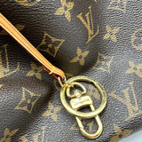 ルイ・ヴィトン LOUIS VUITTON アーツィMM M40249 ブラウン モノグラムキャンバス レディース トートバッグ