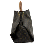 ルイ・ヴィトン LOUIS VUITTON アーツィMM M40249 ブラウン モノグラムキャンバス レディース トートバッグ