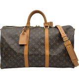 ルイ・ヴィトン LOUIS VUITTON キーポル・バンドリエール50 M41416 モノグラム ユニセックス ボストンバッグ