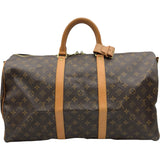 ルイ・ヴィトン LOUIS VUITTON キーポル・バンドリエール50 M41416 モノグラム ユニセックス ボストンバッグ