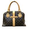 ルイ・ヴィトン LOUIS VUITTON マンハッタンGM M40025 ブラウン モノグラム レディース ハンドバッグ