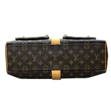 ルイ・ヴィトン LOUIS VUITTON マンハッタンGM M40025 ブラウン モノグラム レディース ハンドバッグ