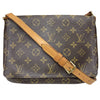 ルイ・ヴィトン LOUIS VUITTON ミュゼット・タンゴ ショート M51257 ブラウン モノグラム・キャンバス レディース ショルダーバッグ