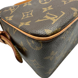 ルイ・ヴィトン LOUIS VUITTON ヴィバシテMM M51164 ブラウン モノグラム/レザー レディース ショルダーバッグ