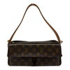 ルイ・ヴィトン LOUIS VUITTON ヴィバシテMM M51164 ブラウン モノグラム/レザー レディース ショルダーバッグ