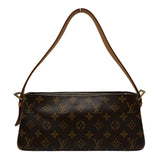 ルイ・ヴィトン LOUIS VUITTON ヴィバシテMM M51164 ブラウン モノグラム/レザー レディース ショルダーバッグ