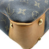 ルイ・ヴィトン LOUIS VUITTON ボエシMM M45714 ブラウン モノグラム/レザー レディース トートバッグ
