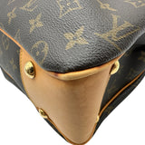 ルイ・ヴィトン LOUIS VUITTON ボエシMM M45714 ブラウン モノグラム/レザー レディース トートバッグ