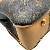 ルイ・ヴィトン LOUIS VUITTON ボエシMM M45714 ブラウン モノグラム/レザー レディース トートバッグ