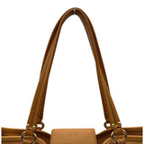 ルイ・ヴィトン LOUIS VUITTON ボエシMM M45714 ブラウン モノグラム/レザー レディース トートバッグ