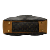 ルイ・ヴィトン LOUIS VUITTON ボエシMM M45714 ブラウン モノグラム/レザー レディース トートバッグ