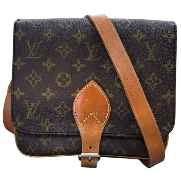 ルイ・ヴィトン LOUIS VUITTON カルトシエールMM M51253 ブラウン