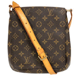 ルイ・ヴィトン LOUIS VUITTON ミュゼット・サルサショート M51258 ブラウン モノグラム レディース ショルダーバッグ