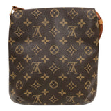 ルイ・ヴィトン LOUIS VUITTON ミュゼット・サルサショート M51258 ブラウン モノグラム レディース ショルダーバッグ