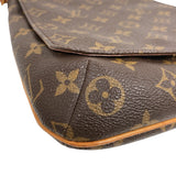 ルイ・ヴィトン LOUIS VUITTON ミュゼット・サルサショート M51258 ブラウン モノグラム レディース ショルダーバッグ