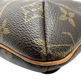 ルイ・ヴィトン LOUIS VUITTON ミュゼット・サルサ ショート M51258 ブラウン モノグラム/レザー レディース ショルダーバッグ