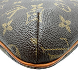 ルイ・ヴィトン LOUIS VUITTON ミュゼット・サルサ ショート M51258 ブラウン モノグラム/レザー レディース ショルダーバッグ