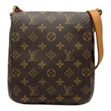 ルイ・ヴィトン LOUIS VUITTON ミュゼット・サルサ ショート M51258 ブラウン モノグラム/レザー レディース ショルダーバッグ