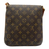 ルイ・ヴィトン LOUIS VUITTON ミュゼット・サルサ ショート M51258 ブラウン モノグラム/レザー レディース ショルダーバッグ